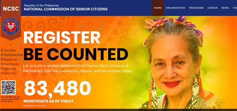 senior citizen card online registration